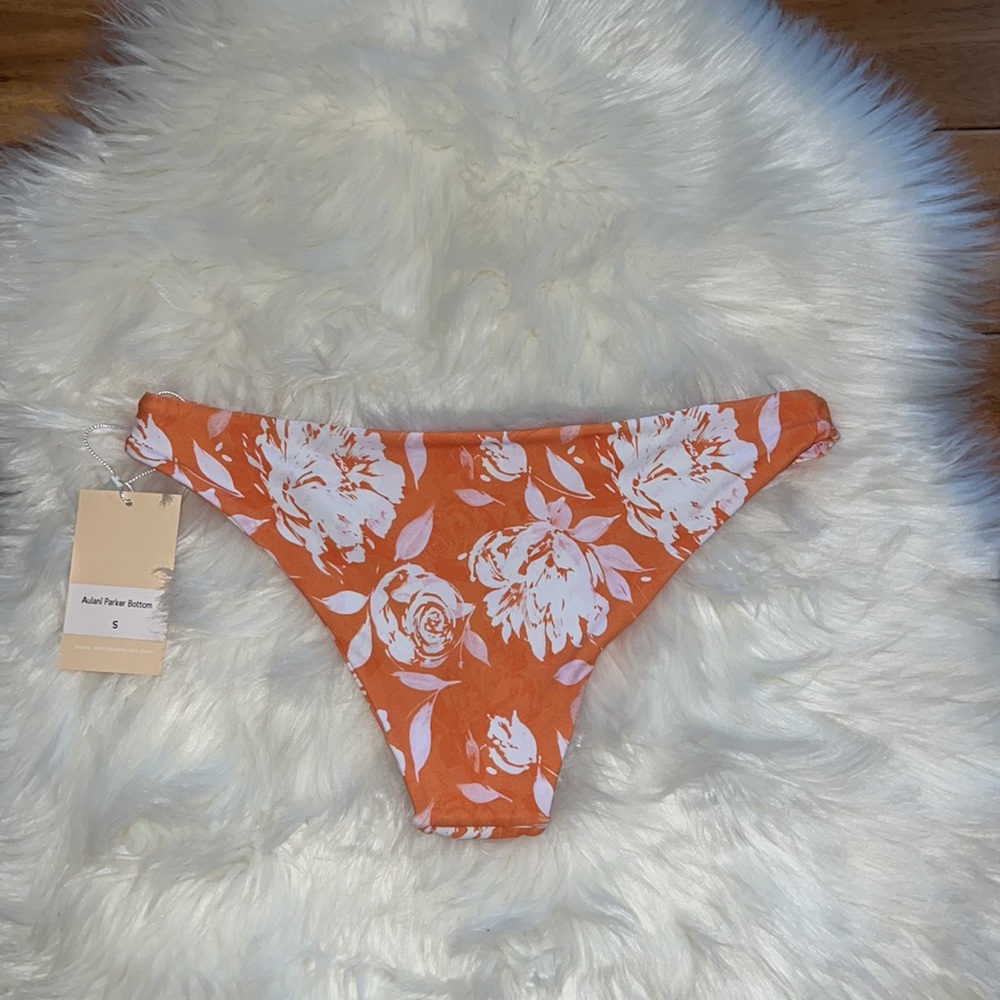 Midori Aulani Parker Bikini Bottoms NWT Sz Small - Picture 2 of 5